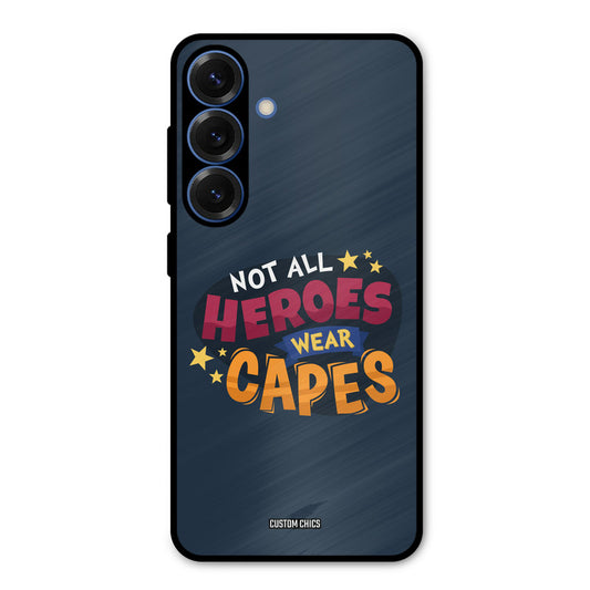 All Heroes Samsung Galaxy S25 Mobile Back Cover - Typography PrintShield Case