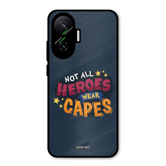 All Heroes Poco F7 5G Mobile Back Cover - Typography PrintShield Case