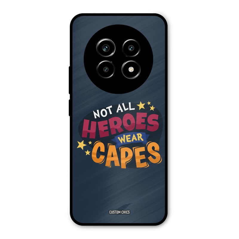 All Heroes Realme 13 Pro Mobile Back Cover - Typography PrintShield Case