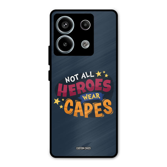 All Heroes Redmi Note 13 Pro 5G Mobile Back Cover - Typography PrintShield Case