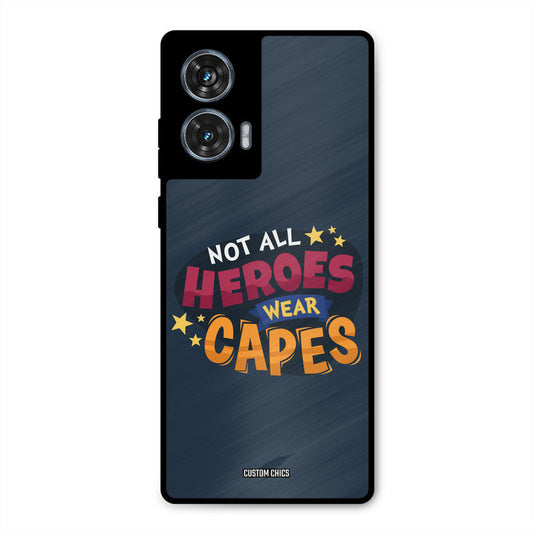 All Heroes Moto G96 Mobile Back Cover - Typography PrintShield Case
