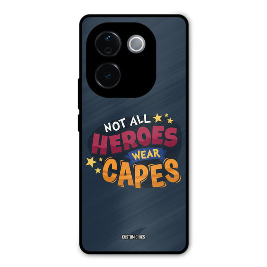 All Heroes Vivo T3 Pro Mobile Back Cover - Typography PrintShield Case