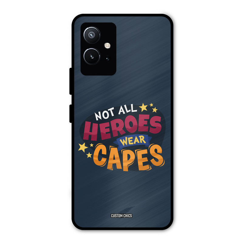 All Heroes Vivo Y75 5G Mobile Back Cover - Typography PrintShield Case