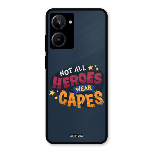 All Heroes Realme 10 Mobile Back Cover - Typography PrintShield Case