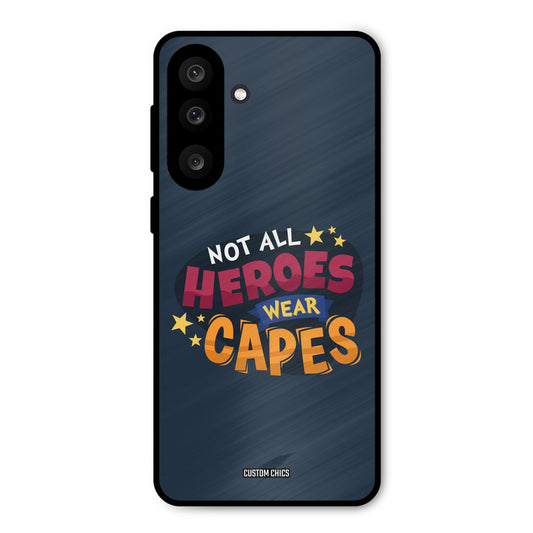 All Heroes Samsung Galaxy F56 Mobile Back Cover - Typography PrintShield Case
