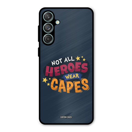 All Heroes Samsung Galaxy M55 5G Mobile Back Cover - Typography PrintShield Case