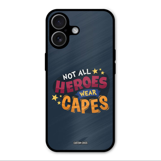 All Heroes iPhone 17 Mobile Back Cover - Typography PrintShield Case