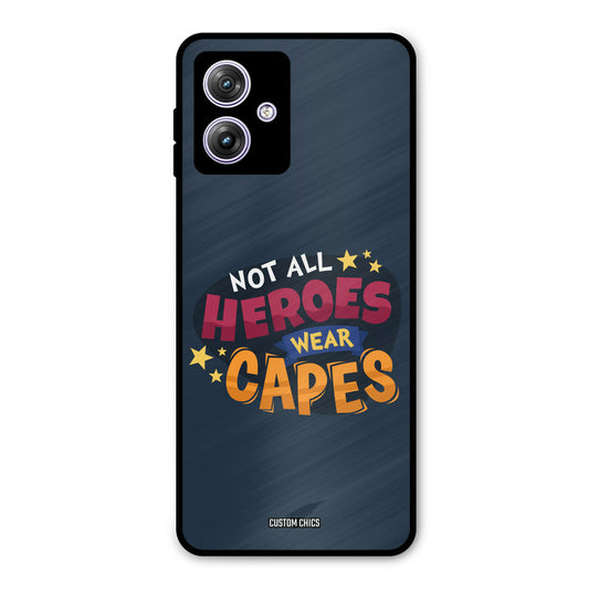 All Heroes Motorola G64 5G Mobile Back Cover - Typography PrintShield Case