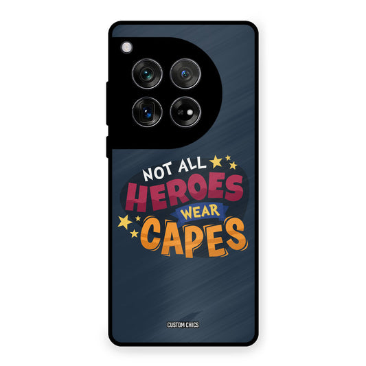 All Heroes OnePlus 12 Mobile Back Cover - Typography PrintShield Case