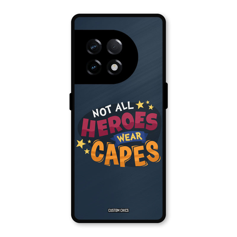 All Heroes OnePlus 11R Mobile Back Cover - Typography PrintShield Case