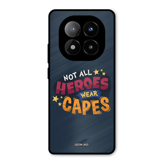 All Heroes Redmi Note 14 Pro Plus 5G Mobile Back Cover - Typography PrintShield Case