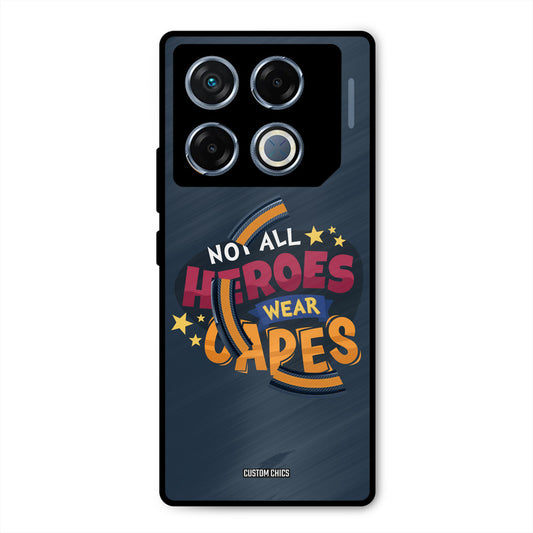 All Heroes Infinix GT 20 Pro Mobile Back Cover - Typography PrintShield Case