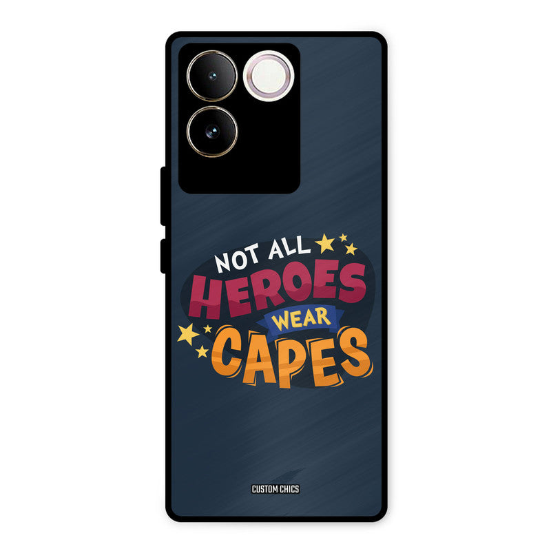 All Heroes Vivo T2 Pro Mobile Back Cover - Typography PrintShield Case