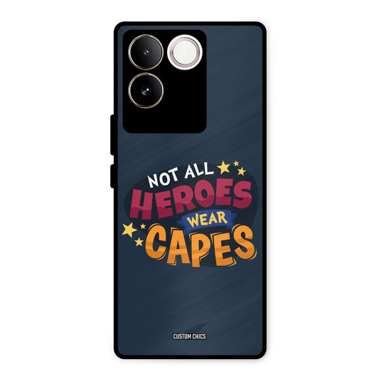 All Heroes Vivo T2 Pro Mobile Back Cover - Typography PrintShield Case