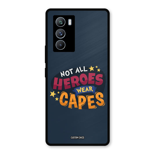 All Heroes iQOO 9SE Mobile Back Cover - Typography PrintShield Case