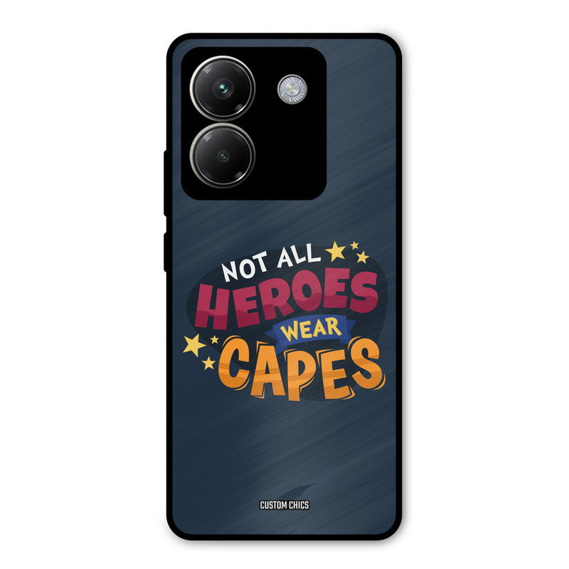 All Heroes Poco M7 Pro Mobile Back Cover - Typography PrintShield Case