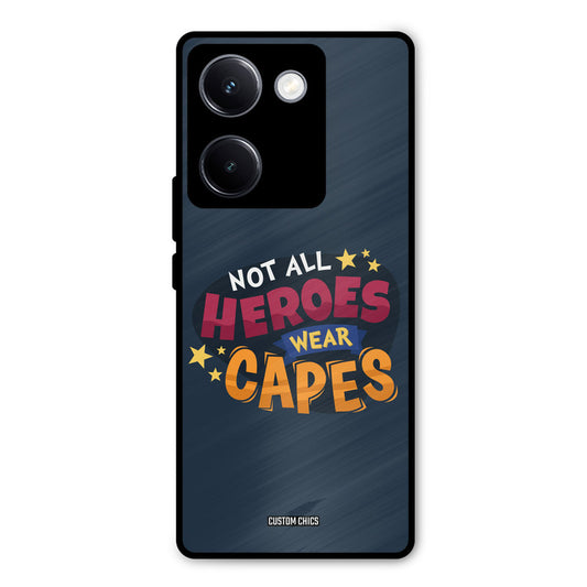 All Heroes Vivo Y300 Plus Mobile Back Cover - Typography PrintShield Case