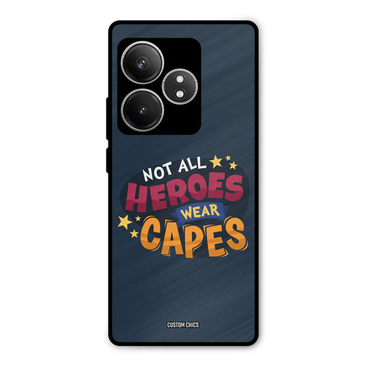All Heroes Realme GT 6T Mobile Back Cover - Typography PrintShield Case
