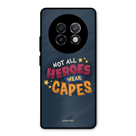 All Heroes Realme 13 Plus Mobile Back Cover - Typography PrintShield Case