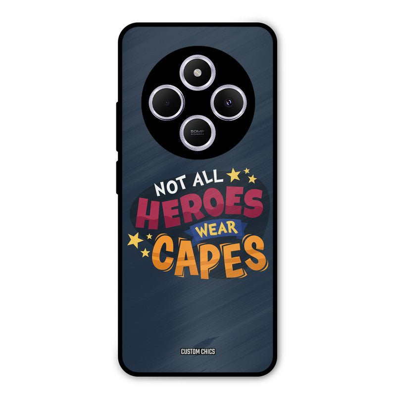 All Heroes Redmi 14c Mobile Back Cover - Typography PrintShield Case