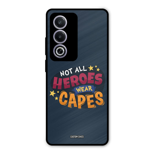 All Heroes Oppo A3 Pro Mobile Back Cover - Typography PrintShield Case
