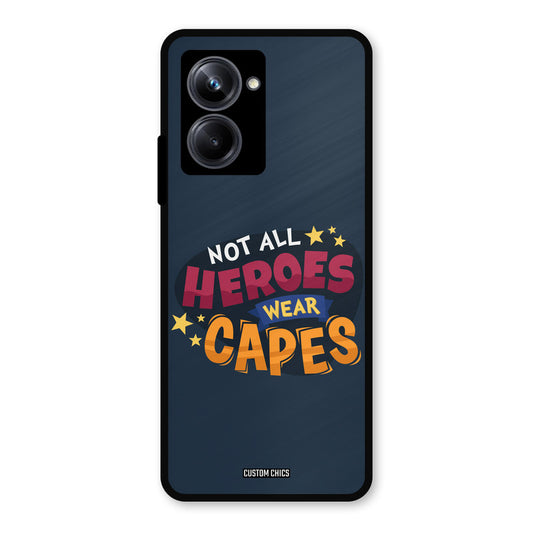 All Heroes Realme 10 Pro Mobile Back Cover - Typography PrintShield Case
