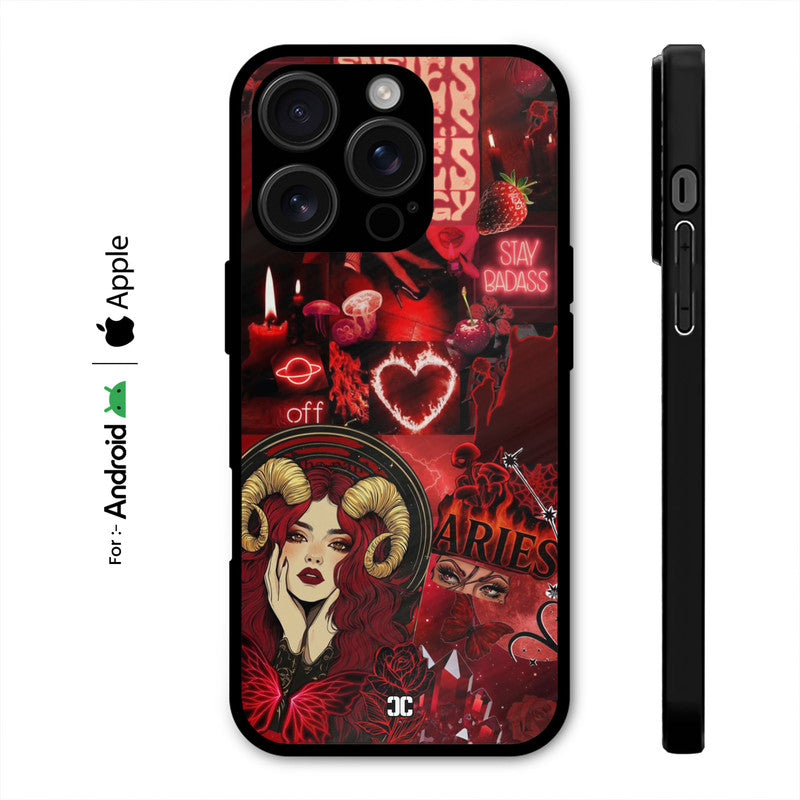 Aries Collage Case – Premium PrintShield Mobile Cover