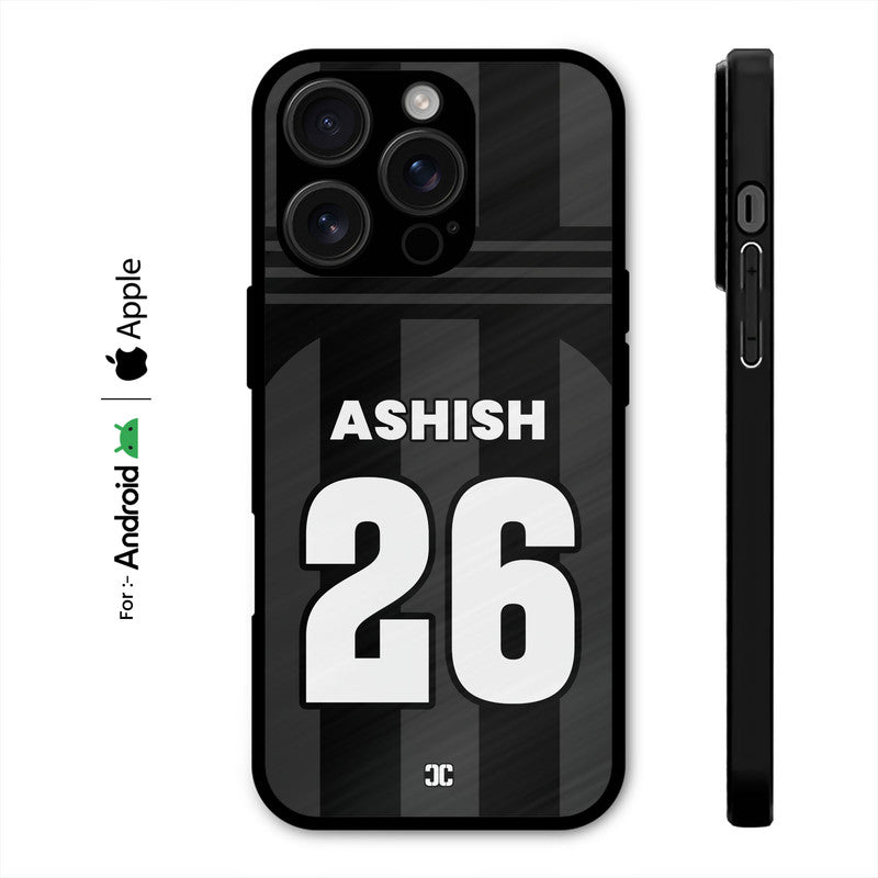 Ashish Cricket Jersey Case – Custom Name & Number | PrintShield Mobile Cover