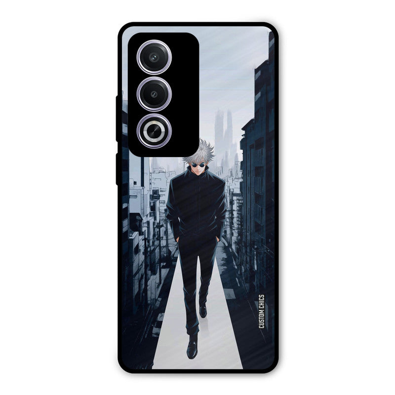 Attitude Gojo Oppo A3 Pro Mobile Back Cover - Anime PrintShield Case
