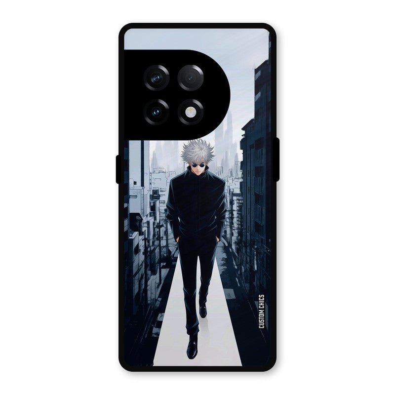 Attitude Gojo OnePlus 11R Mobile Back Cover - Anime PrintShield Case