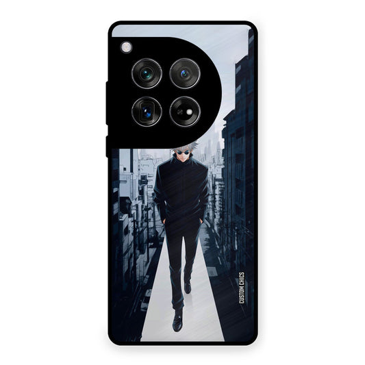 Attitude Gojo OnePlus 12 Mobile Back Cover - Anime PrintShield Case