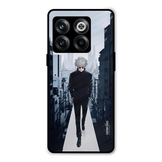 Attitude Gojo Oneplus 10T Mobile Back Cover - Anime PrintShield Case