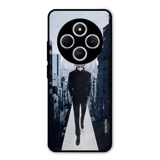 Attitude Gojo Poco M7 Mobile Back Cover - Anime PrintShield Case