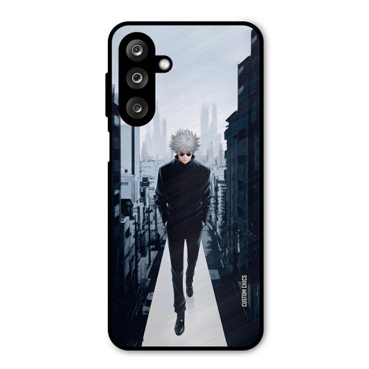 Attitude Gojo Samsung Galaxy M36 Mobile Back Cover - Anime PrintShield Case