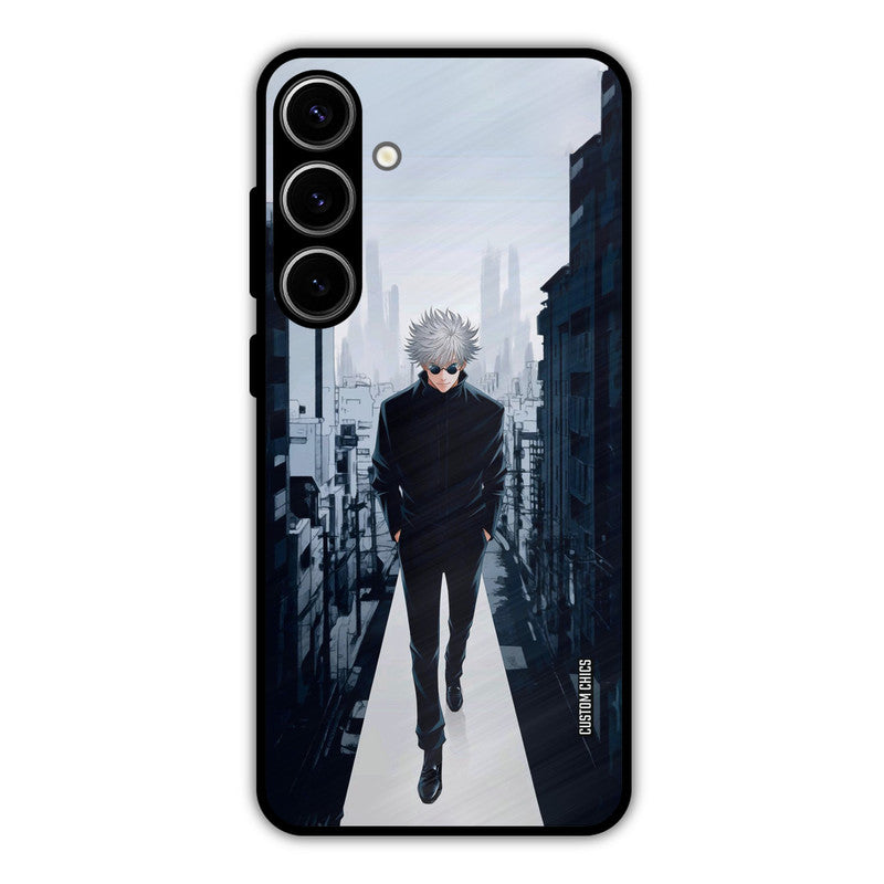 Attitude Gojo Samsung Galaxy S24 Plus Mobile Back Cover - Anime PrintShield Case