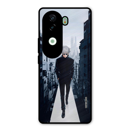 Attitude Gojo iQOO Z9s Mobile Back Cover - Anime PrintShield Case