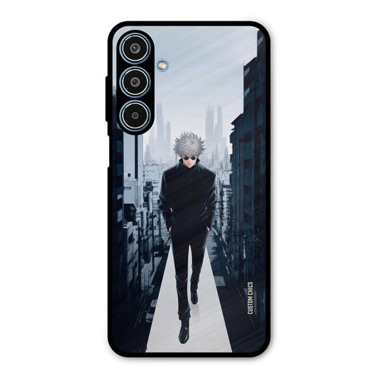 Attitude Gojo Samsung Galaxy M35 5G Mobile Back Cover - Anime PrintShield Case