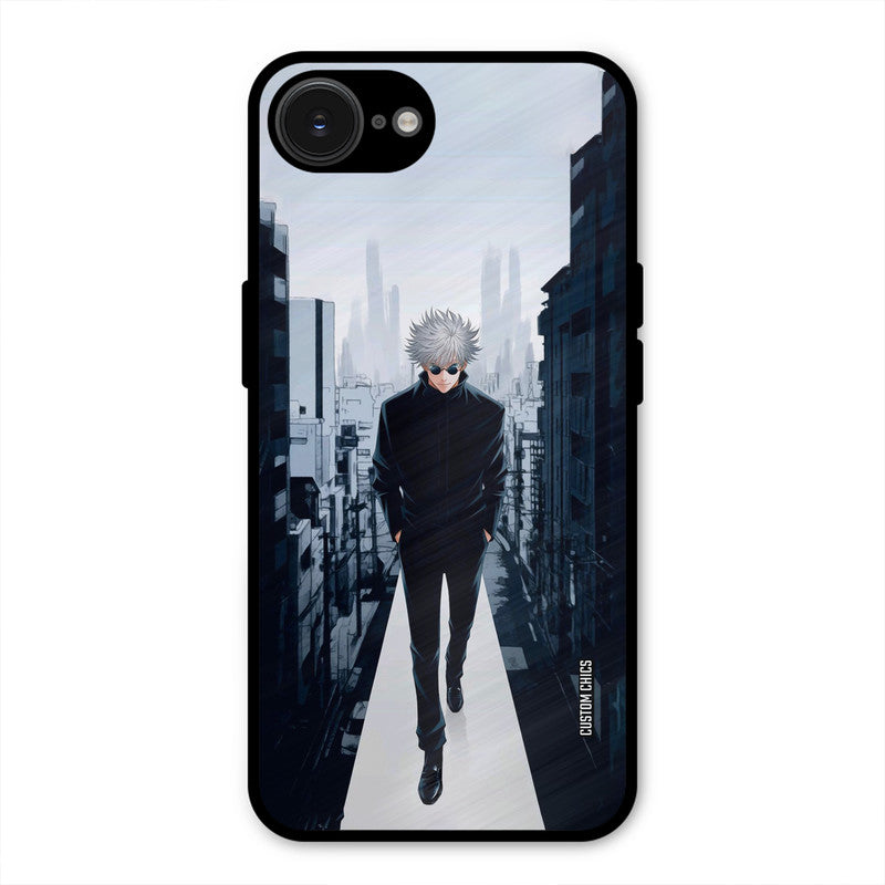 Attitude Gojo iPhone 16e Mobile Back Cover - Anime PrintShield Case