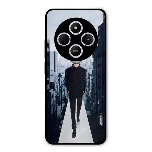 Attitude Gojo Redmi A4 Mobile Back Cover - Anime PrintShield Case