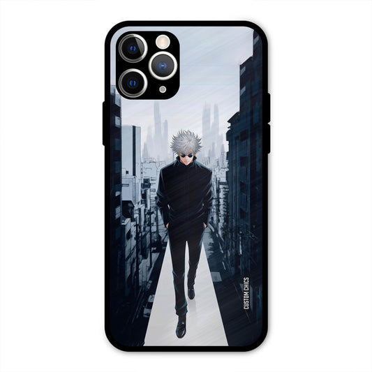 Attitude Gojo iPhone 11 Pro Mobile Back Cover - Anime PrintShield Case