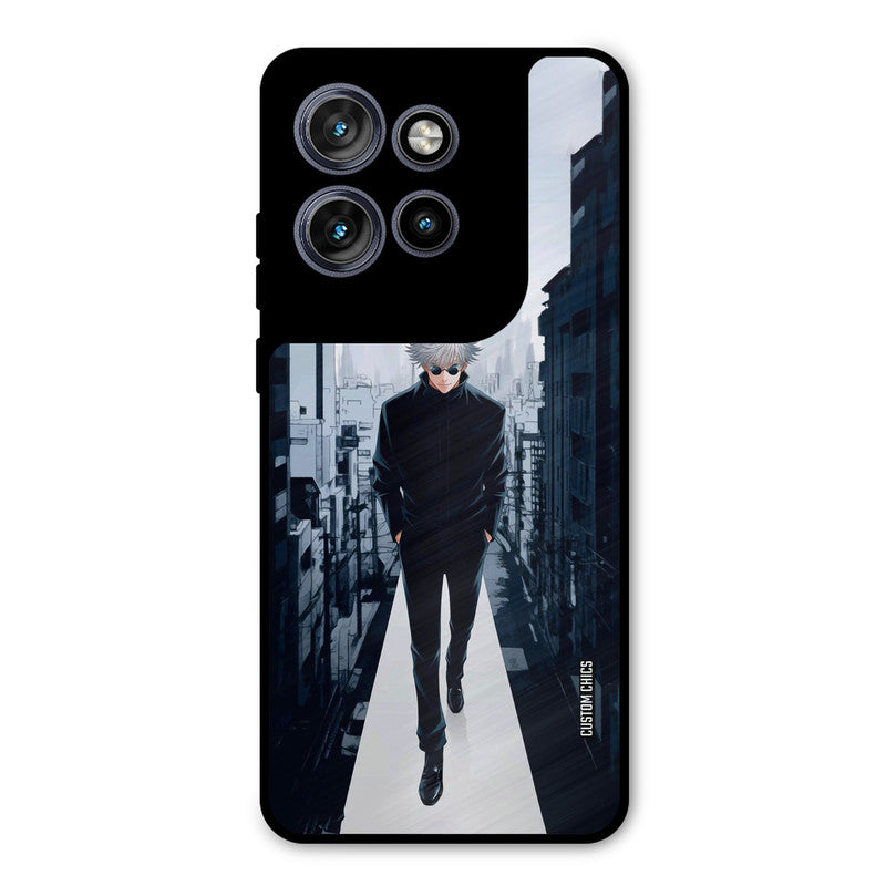 Attitude Gojo Motorola Edge 50 Neo Mobile Back Cover - Anime PrintShield Case