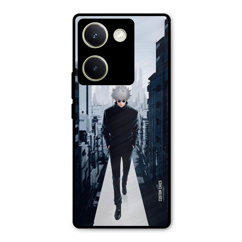 Attitude Gojo Vivo Y200 Pro Mobile Back Cover - Anime PrintShield Case