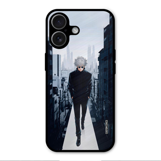 Attitude Gojo iPhone 17 Mobile Back Cover - Anime PrintShield Case