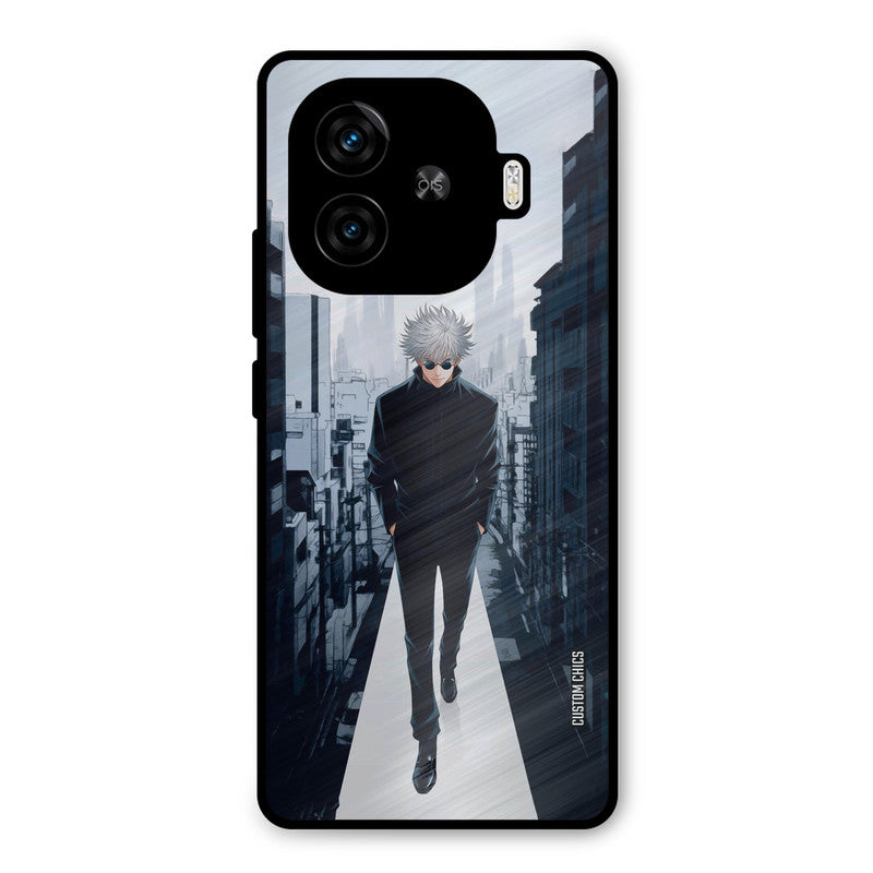 Attitude Gojo iQoo Neo 10R Mobile Back Cover - Anime PrintShield Case