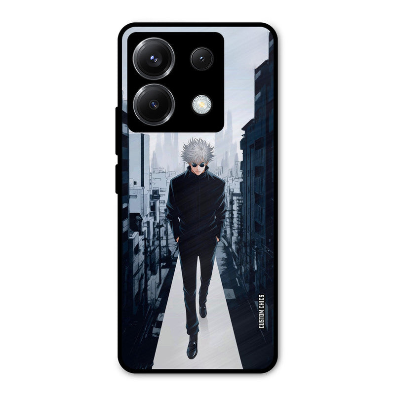 Attitude Gojo Poco X6 Mobile Back Cover - Anime PrintShield Case