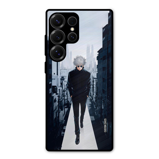 Attitude Gojo Samsung Galaxy S25 Ultra Mobile Back Cover - Anime PrintShield Case