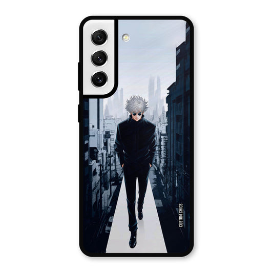 Attitude Gojo Samsung Galaxy S21 FE 5G Mobile Back Cover - Anime PrintShield Case