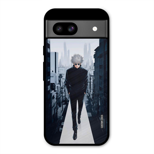 Attitude Gojo Google Pixel 8a Mobile Back Cover - Anime PrintShield Case