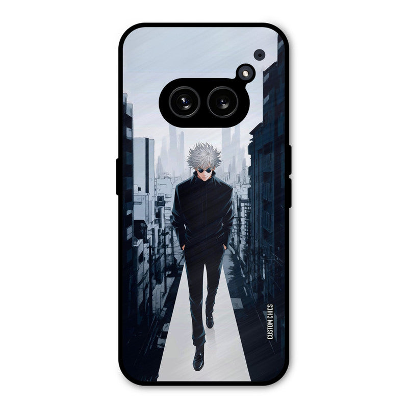 Attitude Gojo Nothing Phone 2a Mobile Back Cover - Anime PrintShield Case