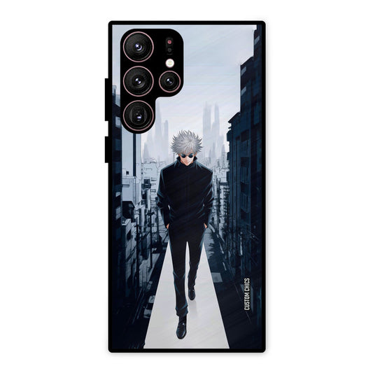 Attitude Gojo Samsung Galaxy S22 Ultra Mobile Back Cover - Anime PrintShield Case